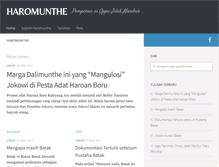 Tablet Screenshot of haromunthe.com